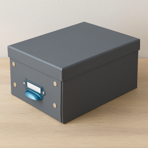 Декоративна сгъваема кутия за съхранение - 23,5 x 16 x 13,5 см - 5 литра