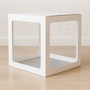 Декоративна картонена кутия за Балони - 30 x 30 см.