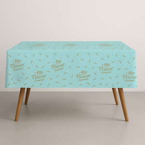 Покривка за еднократна употреба - Зелена Сладолед - 180 x 120 см.