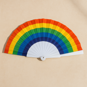 Детско ветрило -  Дъга - 23 см.