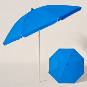 Плажен чадър син - 1.80 м.