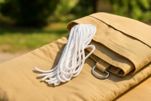 Квадратен  сенник - бежов - 3 х 3 метра 