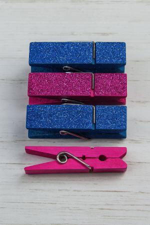 Пластмасови щипки - 4 бр.