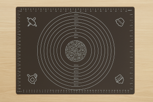 Силиконова незалепваща подложка за тесто, 50 x 40 см.