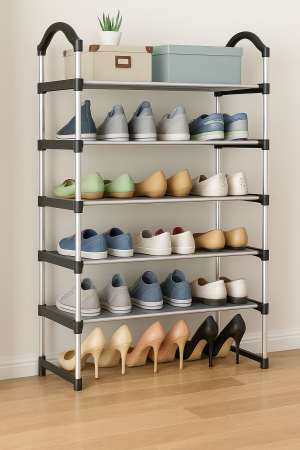 Рафт за обувки на 5 нива, 58 x 26 x 102 см.