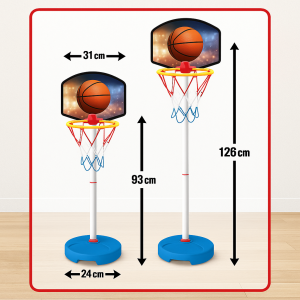 Баскетболен кош с топка 