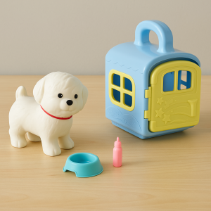 Кош за пренос на куче с 2 аксесоара