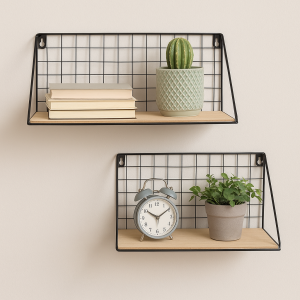 Комплект декоративни рафтове, 2 броя