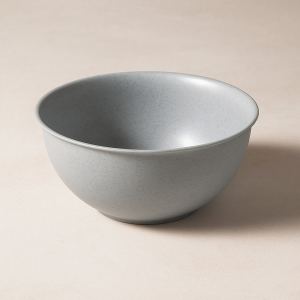 Купа за сервиране - пластмасова - сива - 1 литър