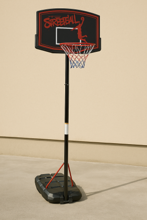 Метално баскетболно табло с регулируема височина