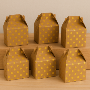 Картонени кутии за сладки, 6 броя