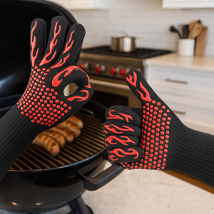 Огнеупорни ръкавици до 300 ºC