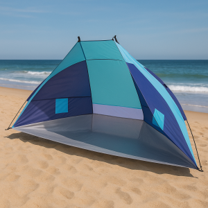 Сенник за плаж "синьо море" 2.20 x 1.15 x 1.15 м.