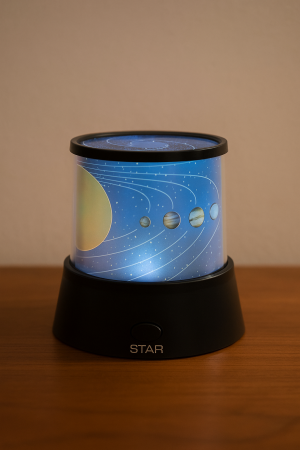 LED проектор на слънчевата система 11 x 12 см.