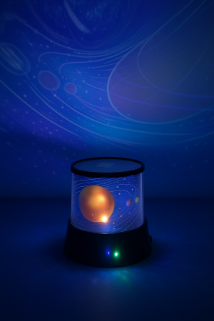 LED проектор на слънчевата система 11 x 12 см.