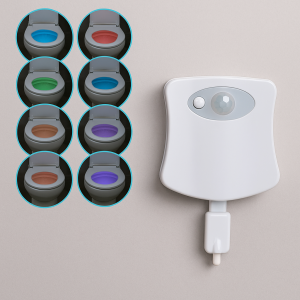 LED светлина за тоалетна със сензор за движение