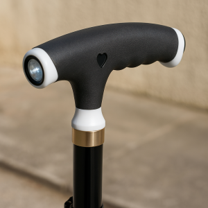 Сгъваем бастун със светлина