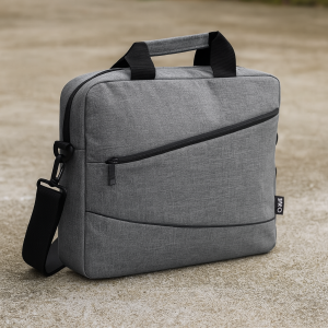Чанта за лаптоп - сива
