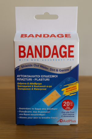 Водоустойчиви пластири - прозрачни - 20 бр.