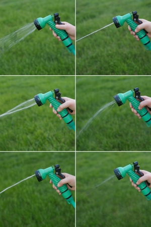 Разтеглив маркуч за градина – 7 функции - дължина до 15 м