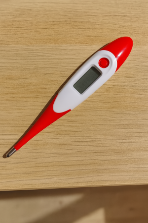 Цифров термометър - червен