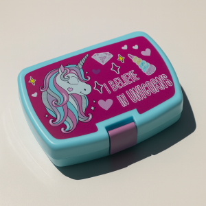 Комплект за Училище Еднорог - Кутия за обяд 750 мл + Шише 500 мл.