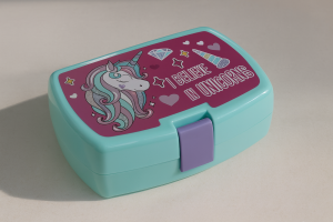 Комплект за Училище Еднорог - Кутия за обяд 750 мл + Шише 500 мл.