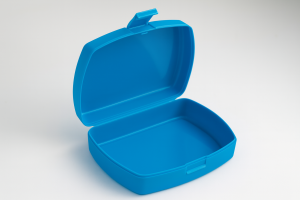 Детска Кутия за храна Football - Синя - 420 мл.