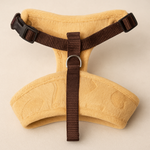 Нагръдник за куче - бежов