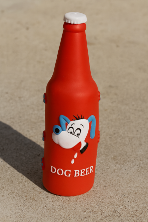 Играчка за куче - бутилка бира със звук