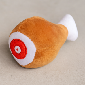 Плюшена играчка за куче - телешки бут