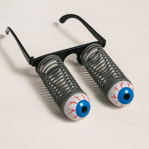 Карнавални очила - висящи очи