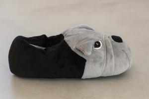 Мъжки 3D зимни пантофи - Булдог 