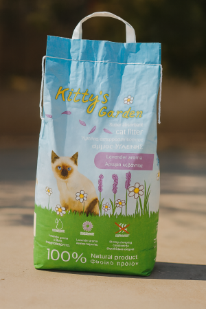 Пясък за котки с аромат - 5 кг.