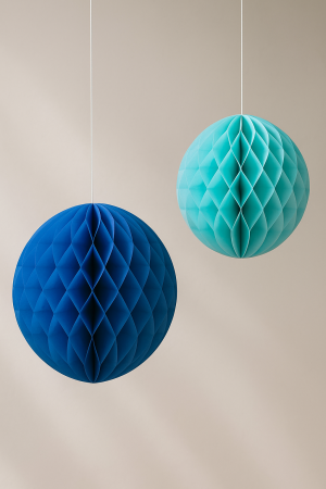 Парти декорация - синя - 2 бр.