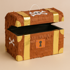 Пинята - пиратски сандък за съкровище - 30 см.