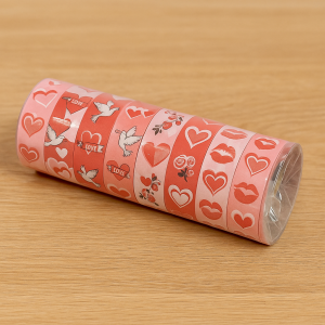 Парти конфети - серпентина - сърца - 4 м.