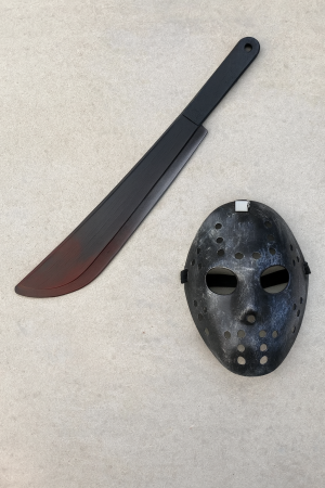 Карнавален комплект - Маска на Ханибал с меч