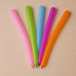 Парти балони - цветни - ROCKET - 10 бр.