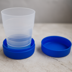 Сгъваема чаша - 300 мл.