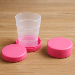 Сгъваема чаша - 300 мл.