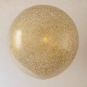 Парти балон - с конфети звезди - 46 см.