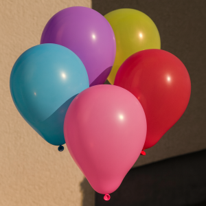 Парти балони - цветни - 23 см. - 30 бр.