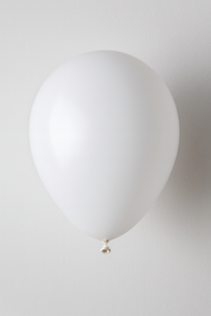 Парти балон - бял - 75 см.