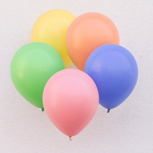 Парти балони - пастелни цветове - 23 см. - 25 бр.