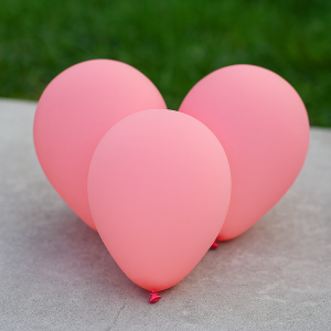 Парти балони - корал - 23 см. - 10 бр.