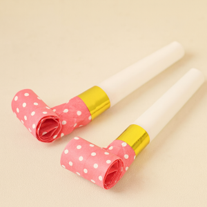 Парти свирки - розови - 12 бр.