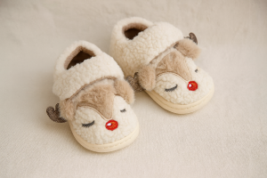 Детски коледни пантофи - Еленче - Различни размери