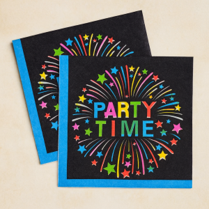 Парти салфетки - Party Time - 33 х 33 см. - 20 бр.