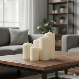 Свещи Ivory 5 бр. 1000 гр.